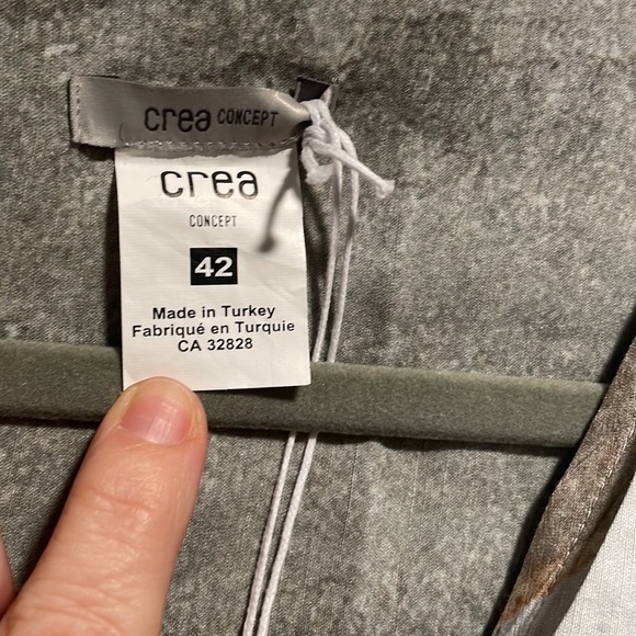 Crea Concept NWT Amazing Abstract Single Button Jacket - Picture 4 of 16